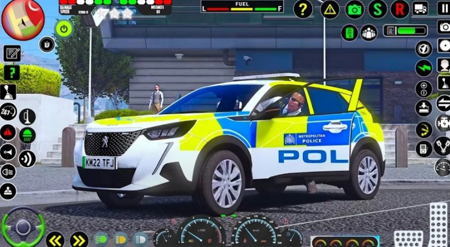 美国城市警车狂飙1